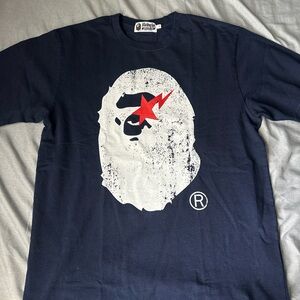 Bape T shirt Indigo
